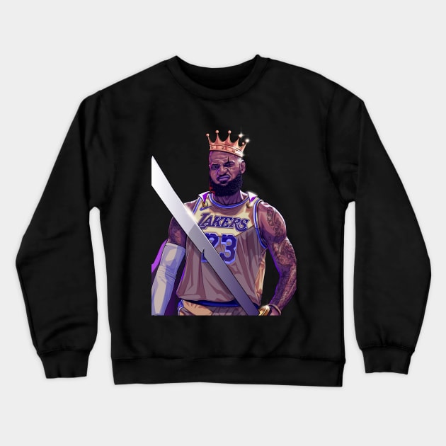 LEBRON Crewneck Sweatshirt by Carlart1 🎨